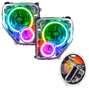 ORACLE Lighting 7075-330 Oracle 08-12 fits Jeep Liberty SMD HL - ColorSHIFT