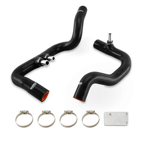 Mishimoto MMHOSE-JLP-18ABK 2018+ fits Jeep Wrangler JL / Gladiator JT 3.6L AT Black Silicone Radiator Coolant Hose Kit