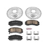 PowerStop K443 fits Subaru 93-96 Impreza Front Z23 Evolution Sport Brake Kit