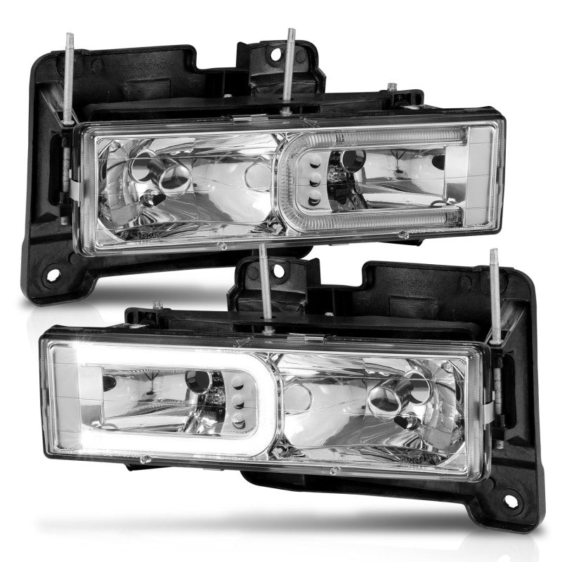 ANZO 111499 1900 fits Cadillac 99-20 Escalade Crystal Headlights