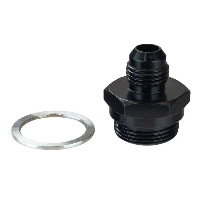 Moroso 65150 -6AN x 7/8in-20 1in Long Carburetor Fuel Inlet Fitting