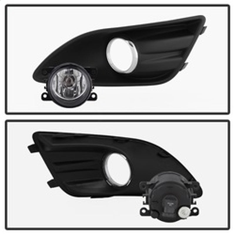 Spyder 5080332 fits Ford 13-20 C-Max 2015 OEM Fog Light W/Universal Switch- Cle