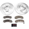 PowerStop K4981 26 91 fits Mitsubishi Montero Front Z26 Street Warrior Brake Kit