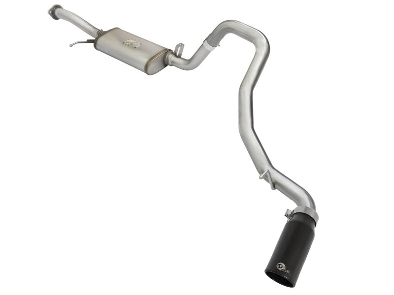 AFE 49-36115-B rce XP 2-1/2in SS-304 Cat-Back Exhausts w/ Black Tip 02-16 fits