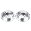 PowerStop fits Hyundai 01-06 Santa Fe Rear Evolution Drilled & Slotted Rotors -
