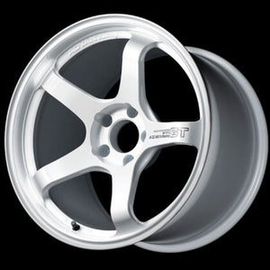 Advan YAQB8K40WW GT Beyond 18x10 +40 5x120 Racing White Wheel