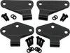 Kentrol 50580 fits Jeep 07-18 Wrangler JK Body Door Hinge Set 4 Pieces 2 Door - Powdercoat Black