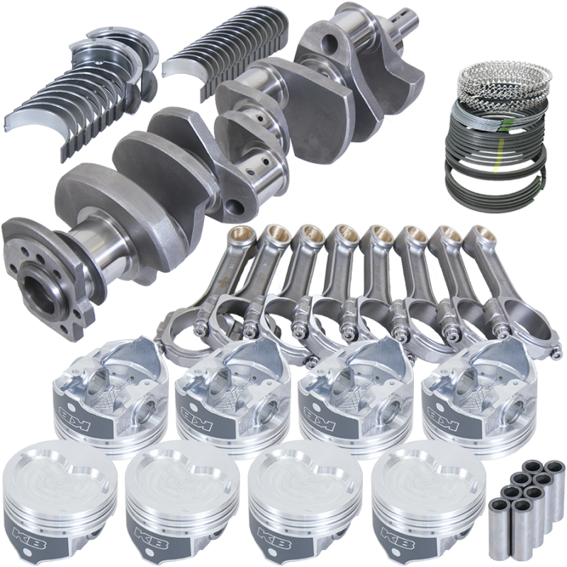 Eagle 13008000 fits Chevy 400 3.750in Crank 5.700in I-Beam Rods -30cc 4.125in Pistons Rotating Assembly