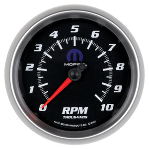 AutoMeter 880024 Autometer fits Mopar 3-3/8in 10K RPM In-Dash Tachometer Gauge - Black