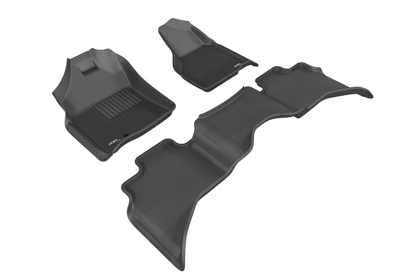 3D MAXpider 16-22 fits Honda Pilot 8-Passenger Elegant Black R1 R2 R3