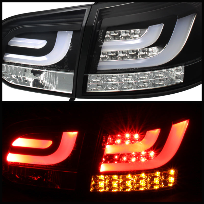 Spyder 5071767 fits Volkswagen 10-13 Golf/GTI G2 Type With Light Bar LED Tail L