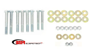 BMR RH004 B-Body Control Arm Hardware Kit Rear Upper And Lower - Zinc plated