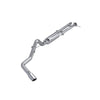MBRP S5272AL 2024+ fits Ford Ranger 2.7L 2.5 into 3in Single Side Exit Cat Back - Aluminum