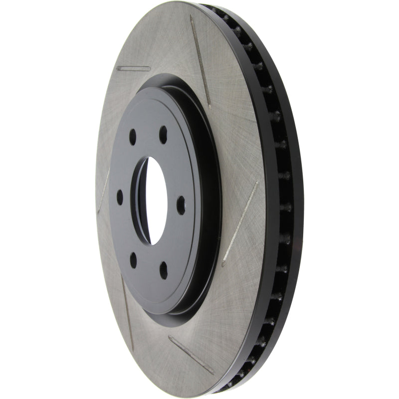 Stoptech 126.42085SL Power Slot 05-09 Nissan Frontier 2WD / 02-05 Frontier 4WD Slotted Front Left Rotor