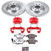 PowerStop KC4623 26 fits Audi A3 Front Z26 Street Warrior Brake Kit w/Calipers