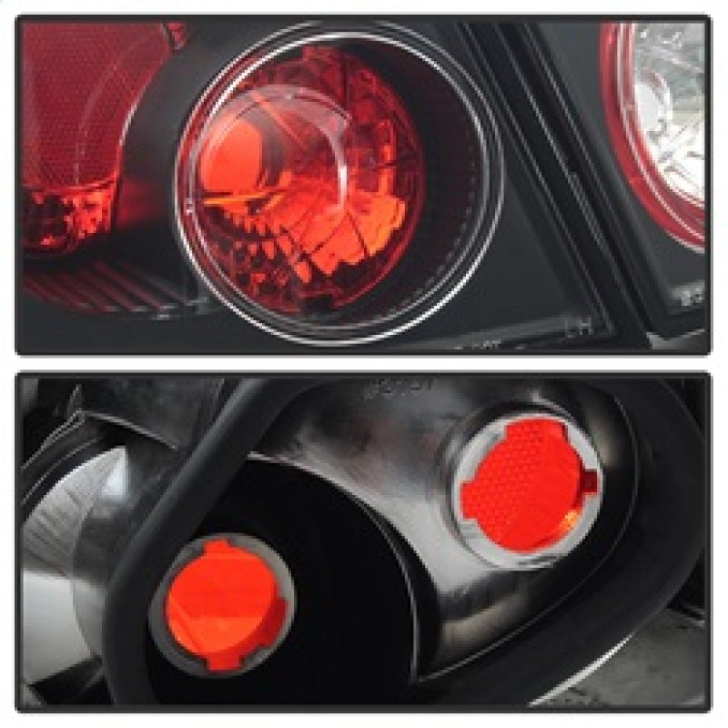 Spyder 5007339 fits Toyota 03-08 Corolla Euro Style Tail Lights Black ALT-YD-TC