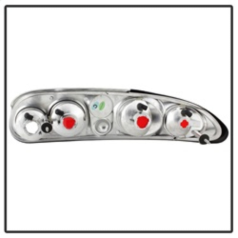 Spyder 5001207 fits Chevy 93-02 Camaro Euro Style Tail Lights Chrome ALT-YD-CCA