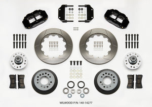 Wilwood 140-14277 fits Narrow Superlite 6R Front Hub Kit 14.00in Magnum Force D