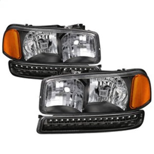xTune 9037399 fits GMC Sierra 99-06 /Yukon 00-06 Headlights & LED Bumper Lights