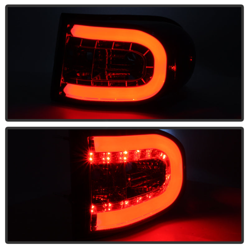 Spyder 5079466 fits Toyota 07-13 FJ Cruiser Light Bar LED Tail Lights Smoke ALT