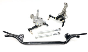 Ridetech 11169500 67-69 fits Camaro / Firebird / 68-74 Nova TruTurn Steering System Package Includes Spindles
