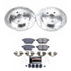 PowerStop K5503 fits Lexus 11-17 CT200h Rear Z23 Evolution Sport Brake Kit