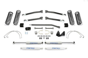 Fabtech K4051 07-18 fits Jeep JK 2-Door 3in Trail Ii w/Perf Shocks