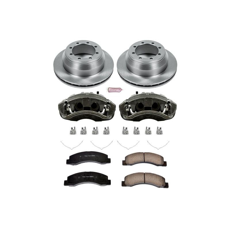 Power Stop KCOE1889A 00 fits Ford F-350 Super Duty Rear Autospecialty Kit w/Cals