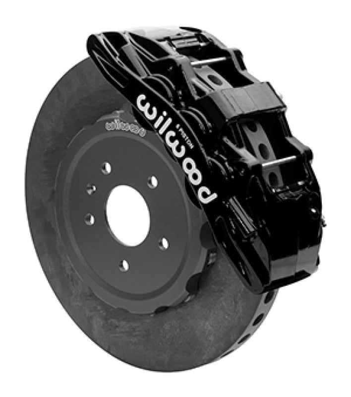 Wilwood 140-15312-CSIC fits SX6R WCCB Carbon-Ceramic Front Brake Kit 15in Plain
