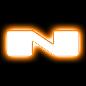 ORACLE Lighting 3140-N-005 Universal Illuminated LED Letter Badges - Matte Wht Surface Finish - N