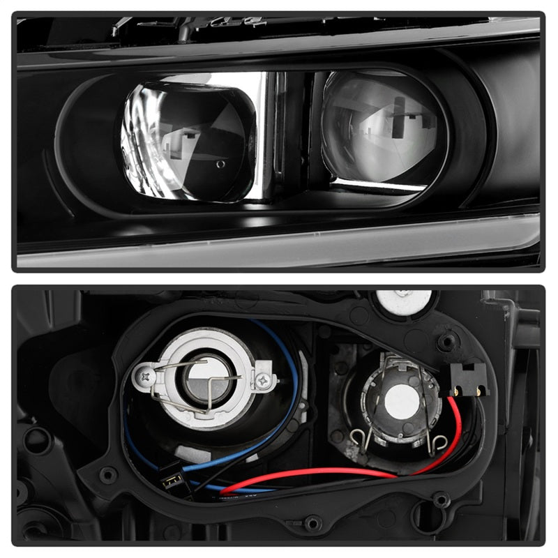 xTune 9042874 14-18 fits Chevy Impala (Excl Limited) DRL Halogen Proj Headlight