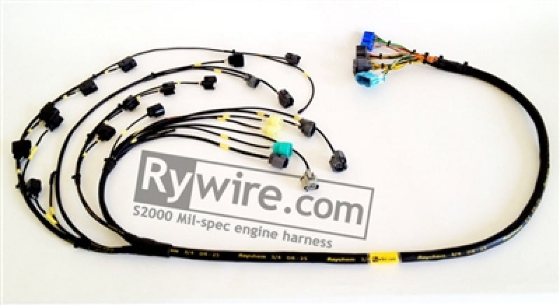 Rywire RY-S2K-MILSPEC-W/QUICK fits Honda S2000 AP1/AP2 (Early) Mil-Spec Engine Harness w/Quick Disconnect/OE Coils/Inj/ECU Plugs