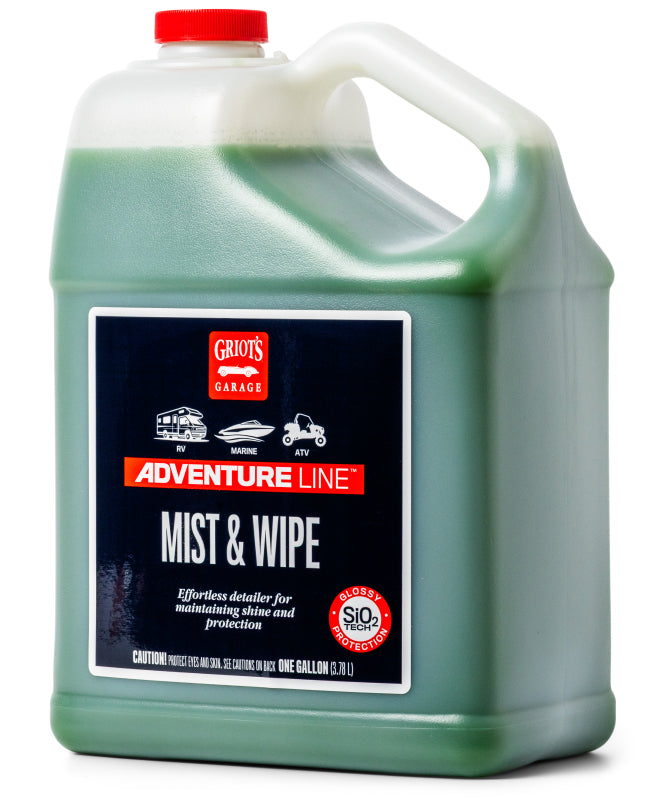 Griots Garage Adventure Line Mist & Wipe - Gallon