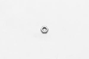 Wilwood nut M10-1.5 center lock clear zinc