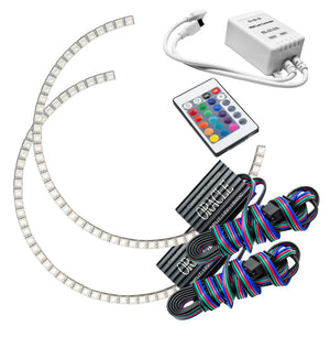 ORACLE Lighting 1312-504 Oracle fits Ford Lightning 99-04 Halo Kit - ColorSHIFT w/ Simple Controller