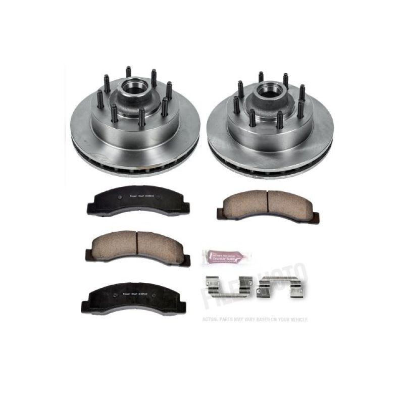 Power Stop KOE1893 99 fits Ford F-350 Super Duty Front Autospecialty Brake Kit
