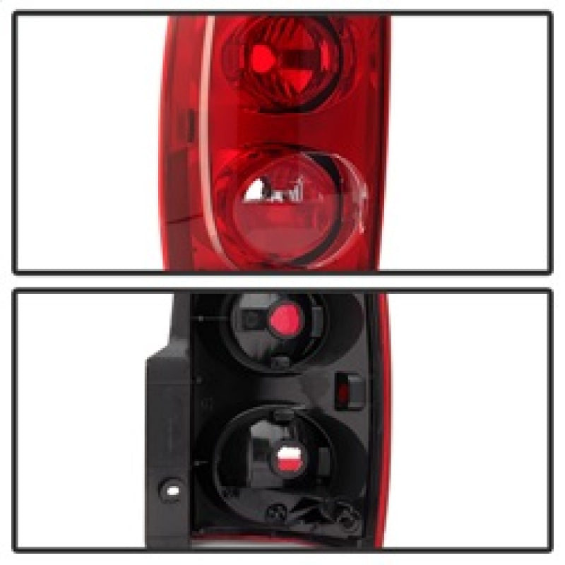 9032028 Xtune fits GMC 07-20 Yukon Xl 1500/2500 2012 Driver Side Tail Lights -