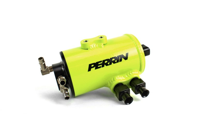 Perrin PSP-ENG-609NY 15-19 fits Subaru WRX Air Oil Separator - Neon Yellow