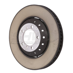 SHW Performance PFL47543 SHW 19-21 fits Porsche Cayenne S 2.9L w/19in Wheel Frt Left Smooth LW Brake Rotor (EU Only) (9Y0615301AB)