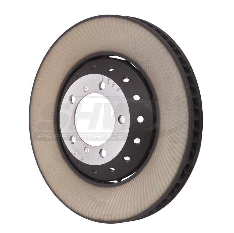 SHW Performance PFL47543 SHW 19-21 fits Porsche Cayenne S 2.9L w/19in Wheel Frt Left Smooth LW Brake Rotor (EU Only) (9Y0615301AB)