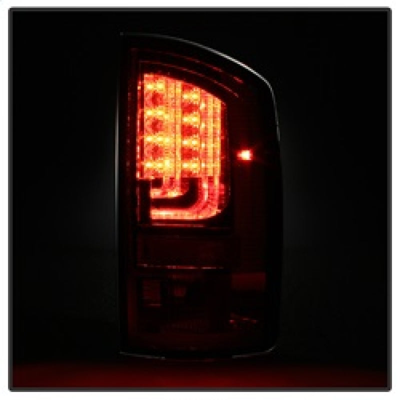 Spyder 5081971 fits Dodge 07-08 Ram 1500 Version 2 LED Tail Lights - Red Clear