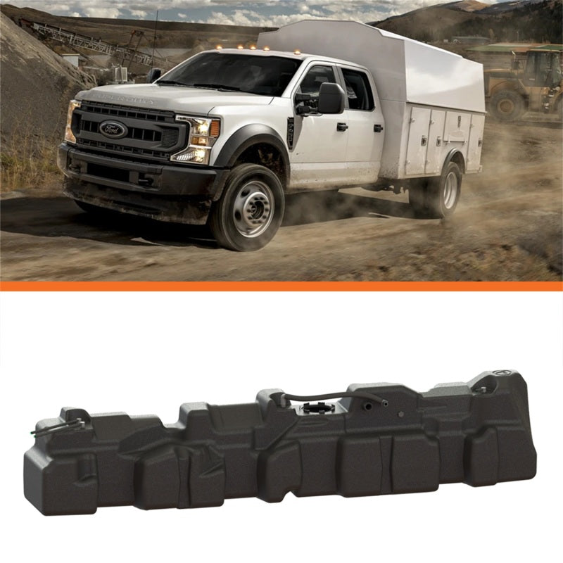 fits Titan Fuel Tanks 7020517 17-24 Ford 60in/80in Cab & Chassis 54 Gallon XXL Mid-Ship Fuel Tank