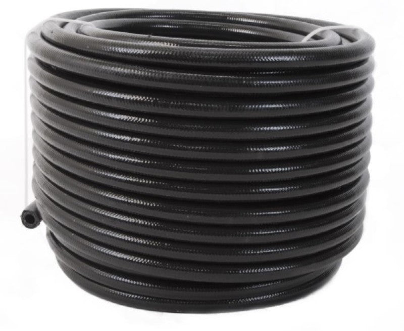 Aeromotive  15335 PTFE SS Braided Fuel Hose - Black Jacketed - AN-06 x 16ft