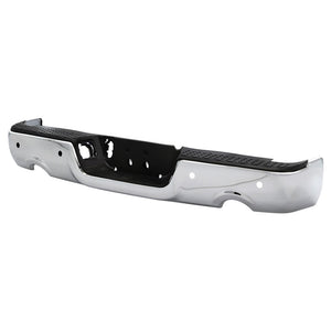 xTune 9047008 09-18 fits Dodge Ram 1500 OEM Style Steel Rear Bumper - Chrome (R