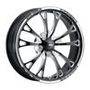 Weld 84C-1704204-B V-Series 1-Piece 17x4.5 / 5x4.5 BP / 2.2in. BS Gloss Black Milled Wheel