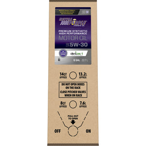 Royal Purple 60530 Premium Synthetic High Performance Multi-Grade 5W30 Motor Oil - 6 Gallon Bag-In-Box