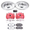 PowerStop KC1041 fits Honda Accord Front Z26 Street Warrior Brake Kit w/Calipers