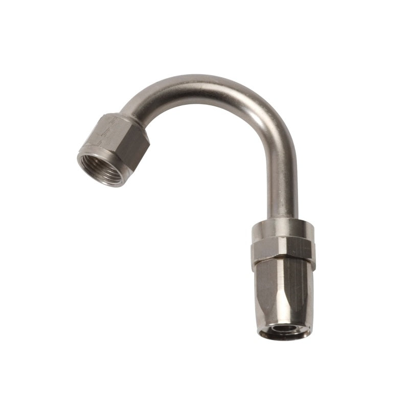 Russell 613361 Performance -8 AN Endura 150 Degree Full Flow Swivel Hose End (With 1-1/4in Radius)