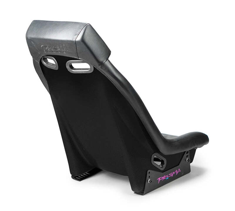 NRG PRI-100BK-MIDNIGHT PRI-100BK-MIDNIGHT GT Retro Bucket Seat - Black PVC