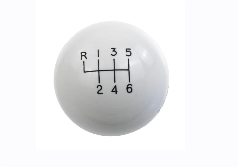 fits Ford M-7213-M8SW Performance GT350 Shift Knob 6-Speed - White